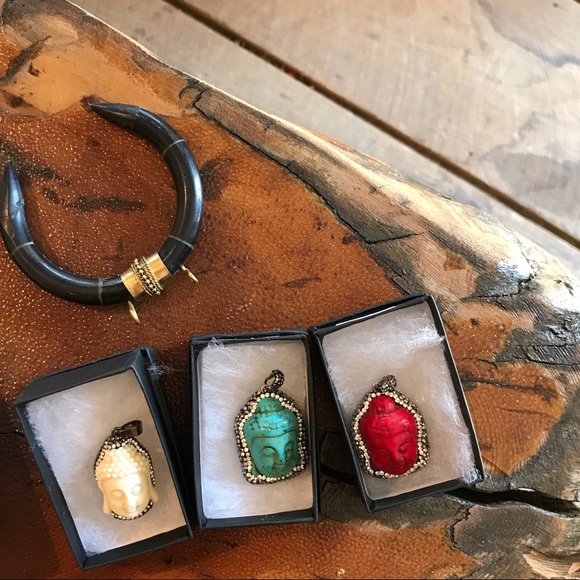 Buddha head pendant - Picture 1 of 7